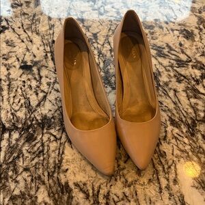 Cole Haan Nude Pointed Toe Heels